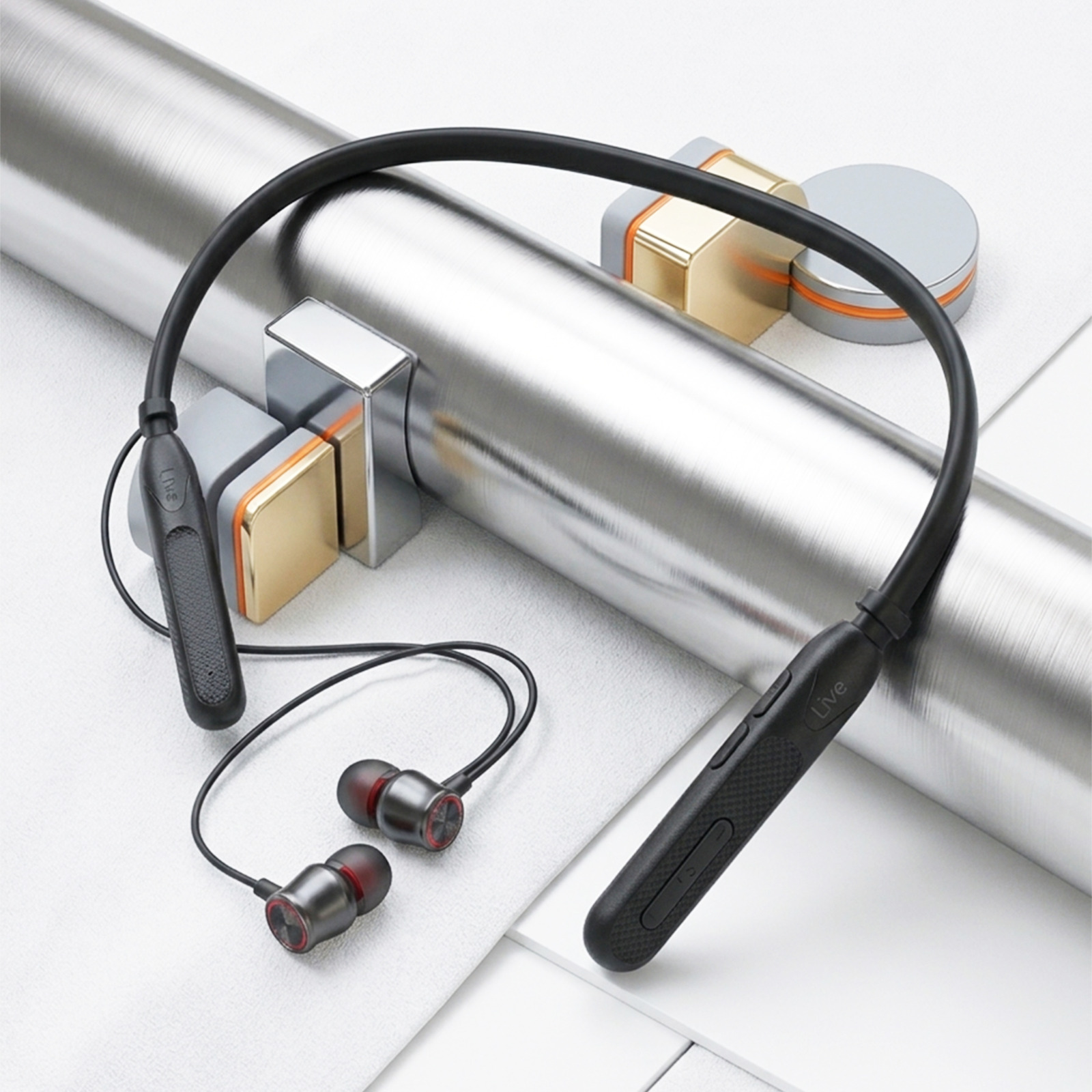 180 Hours AG-30 Live Neckband Earphone